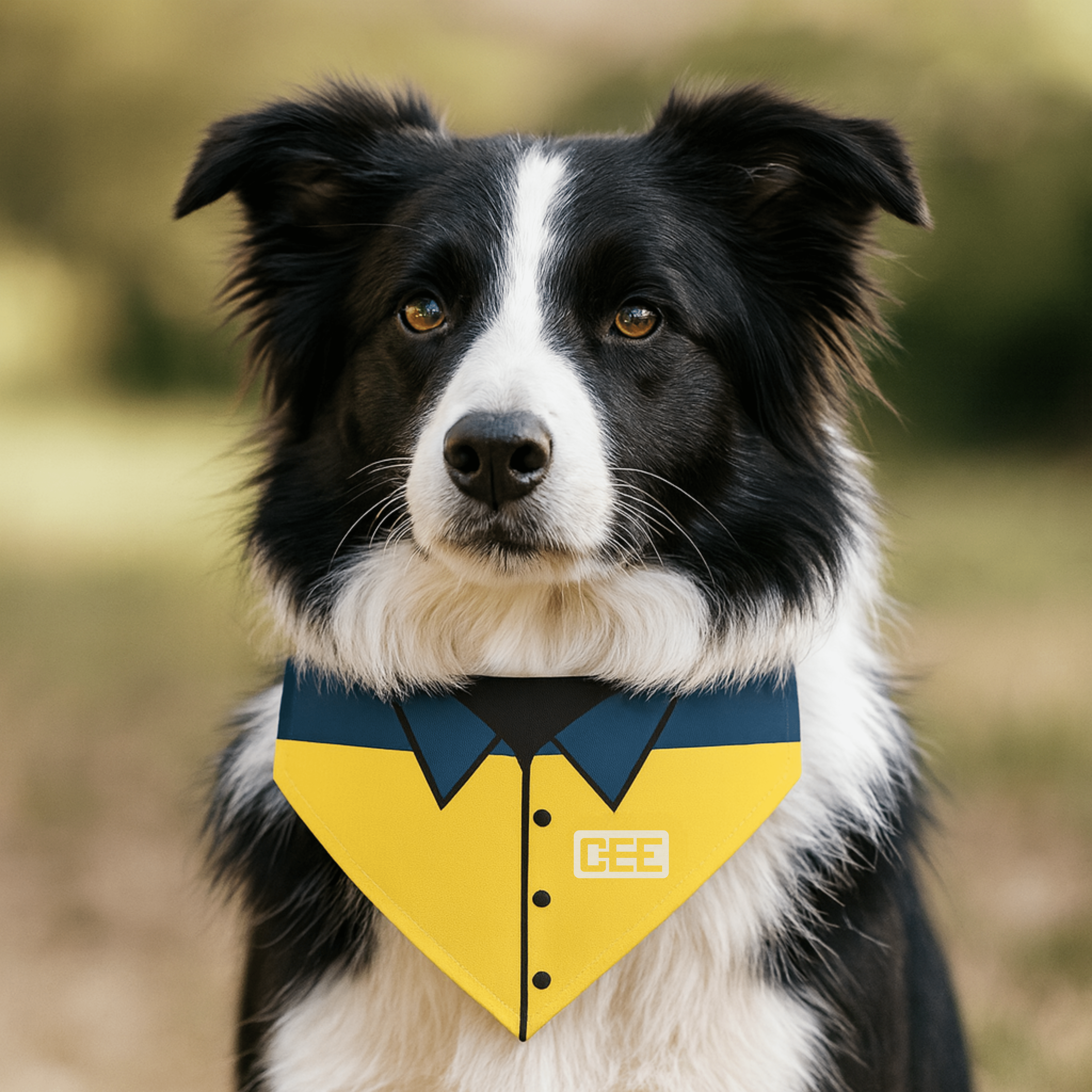 Pet Collar Bandana | Safety Officer Shirt