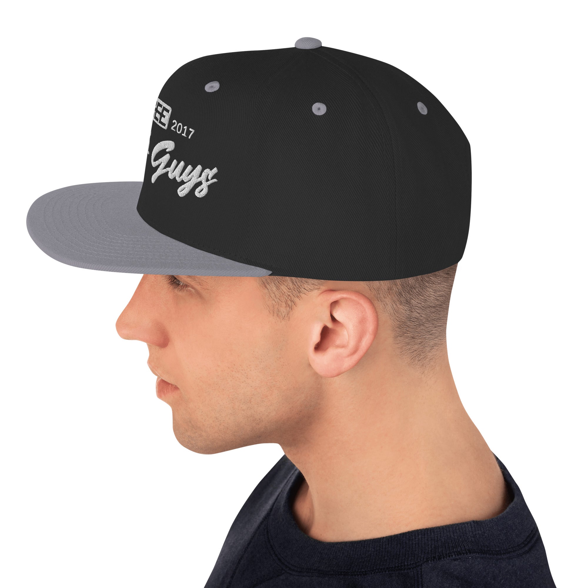 Snapback Cap | Righto Guys Grey