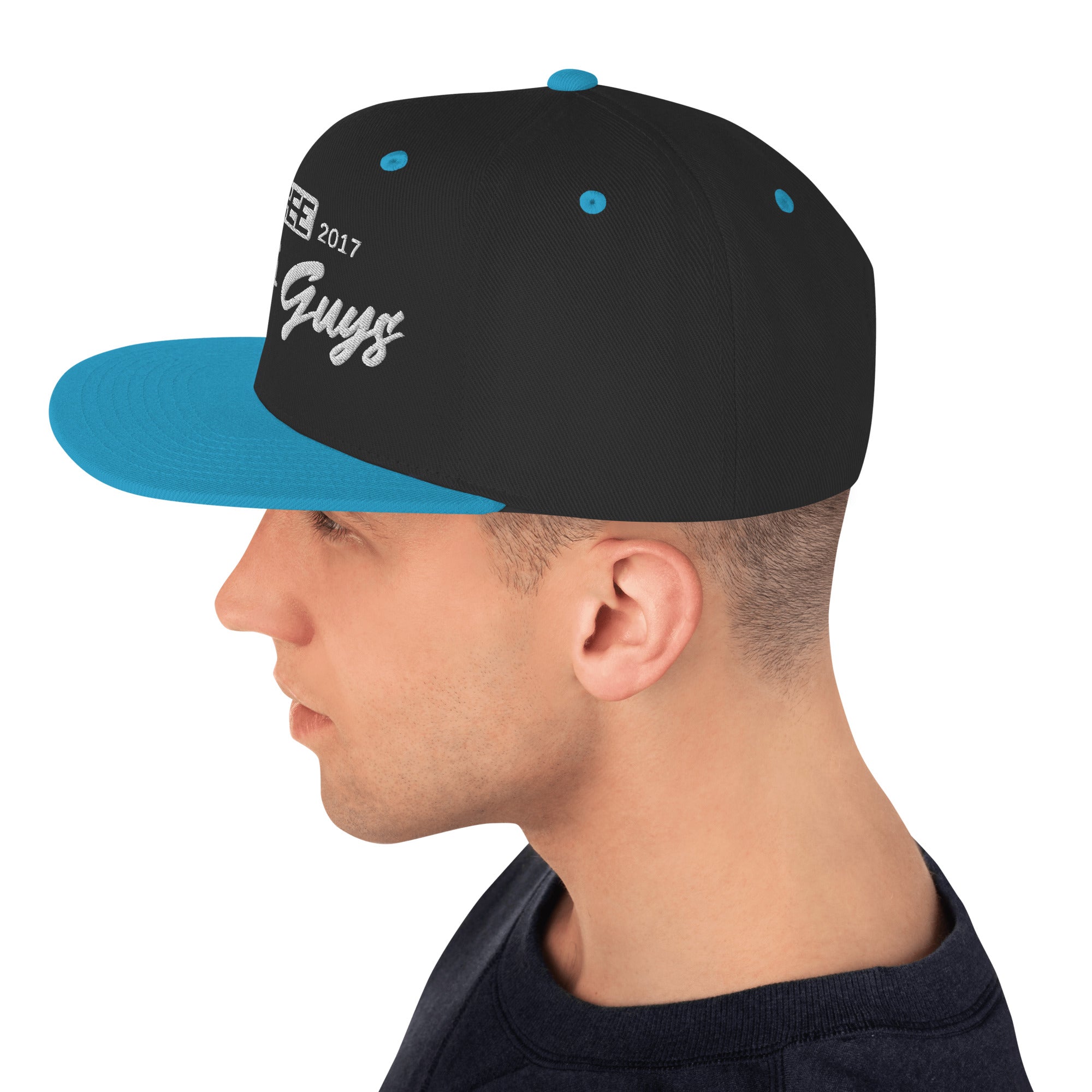 Snapback Cap | Righto Guys Blue