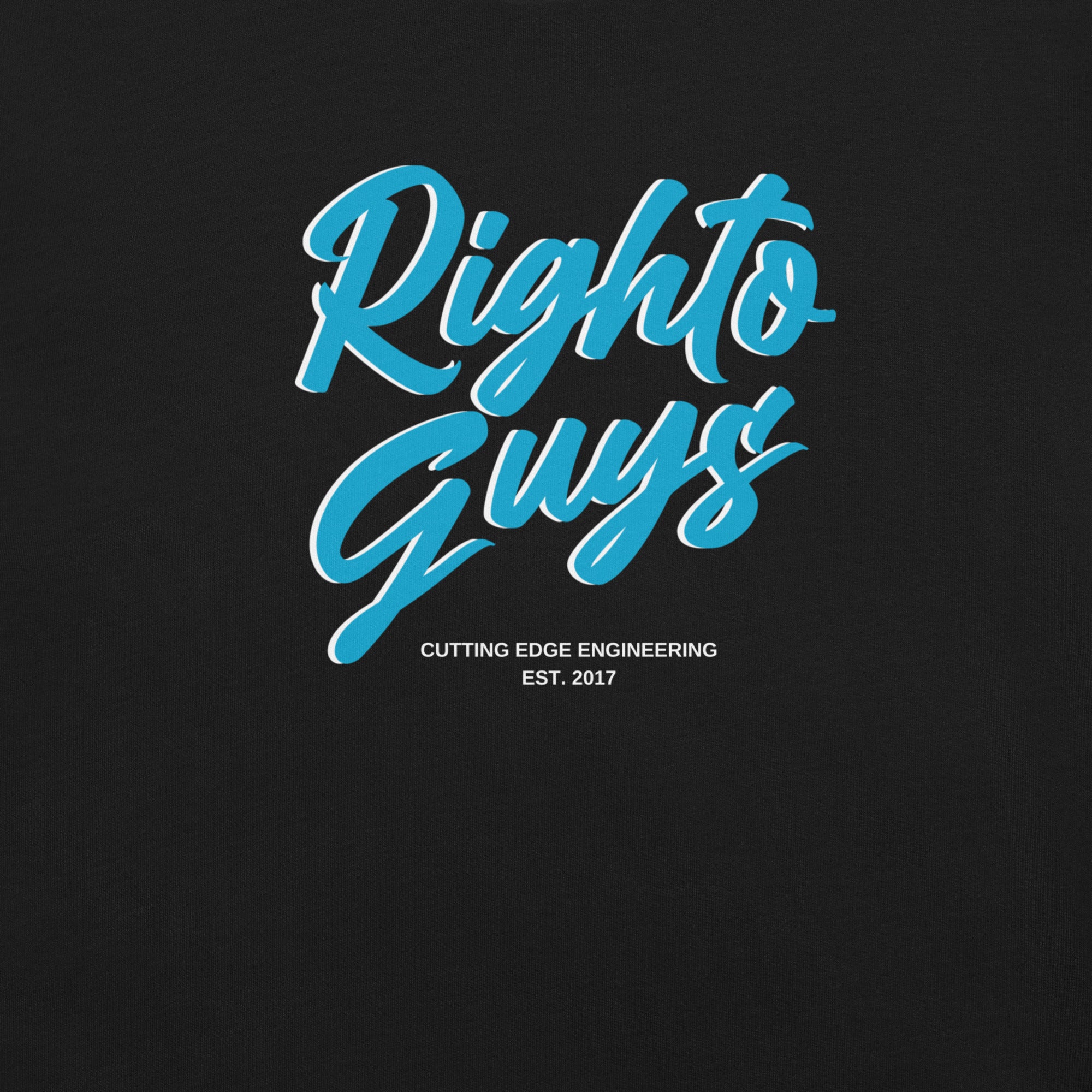T-Shirt | Righto Guys Chest Print