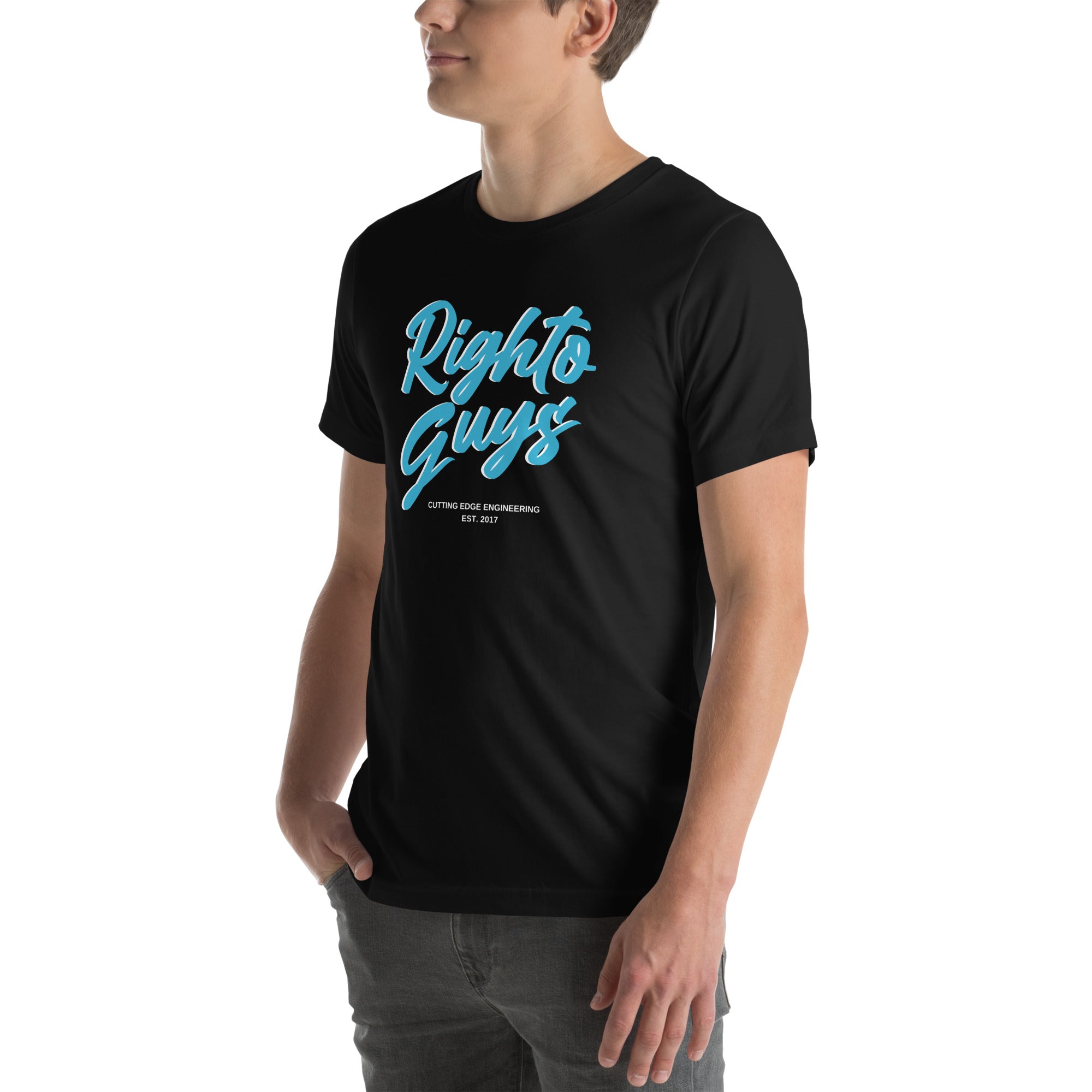 T-Shirt | Righto Guys Chest Print