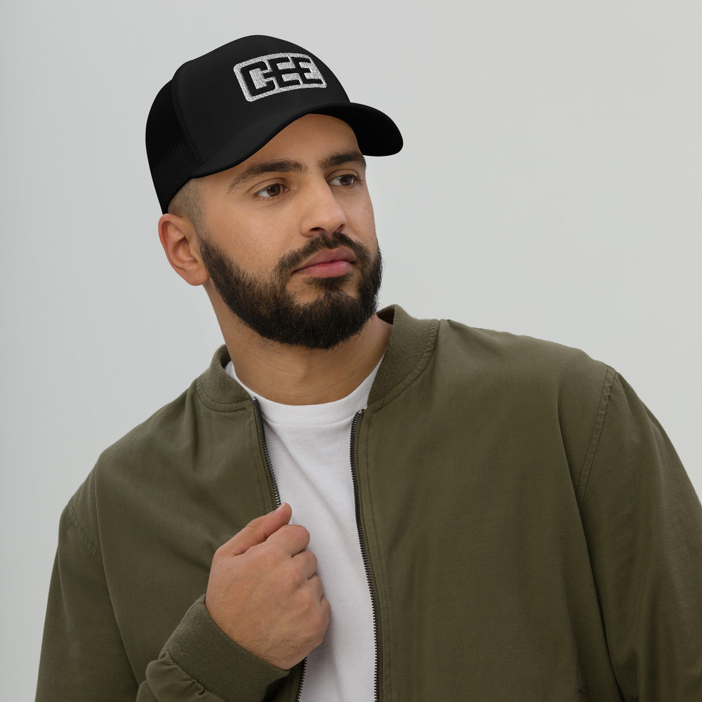 Trucker Cap | CEE Logo (Black)