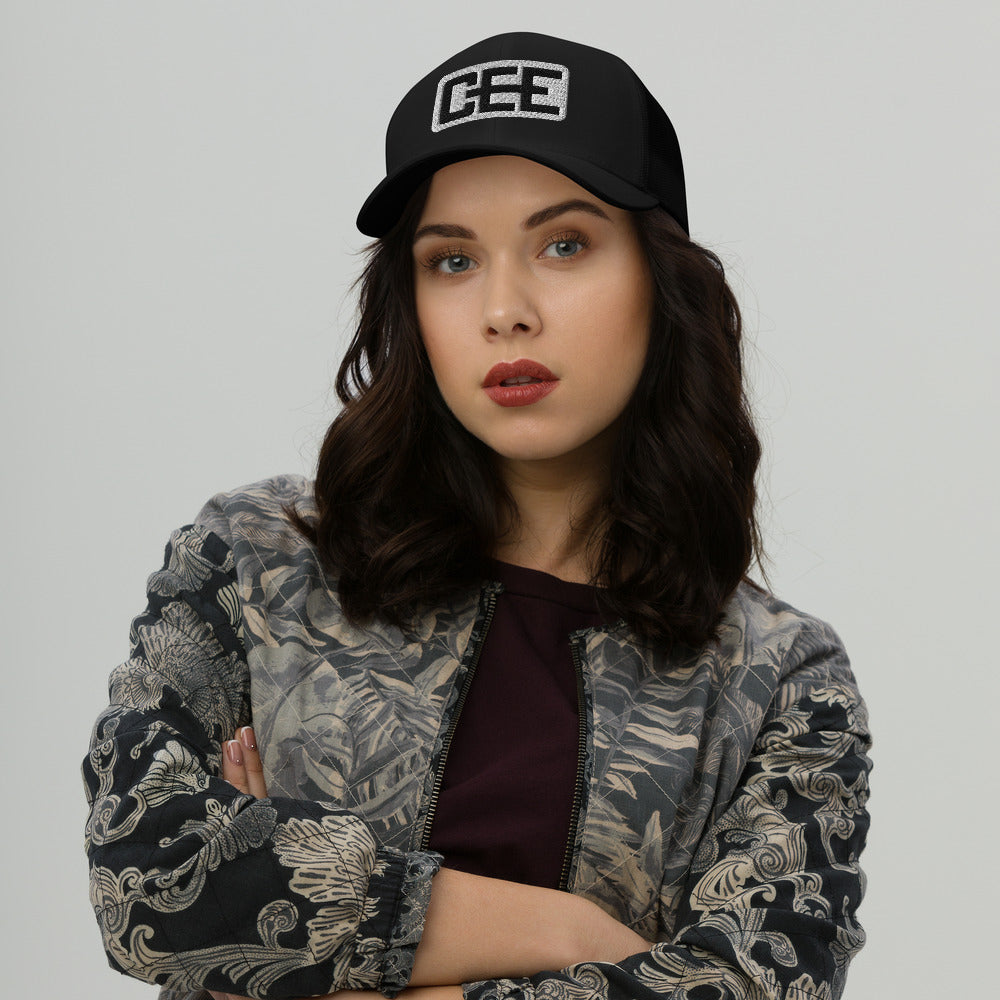 Trucker Cap | CEE Logo (Black)