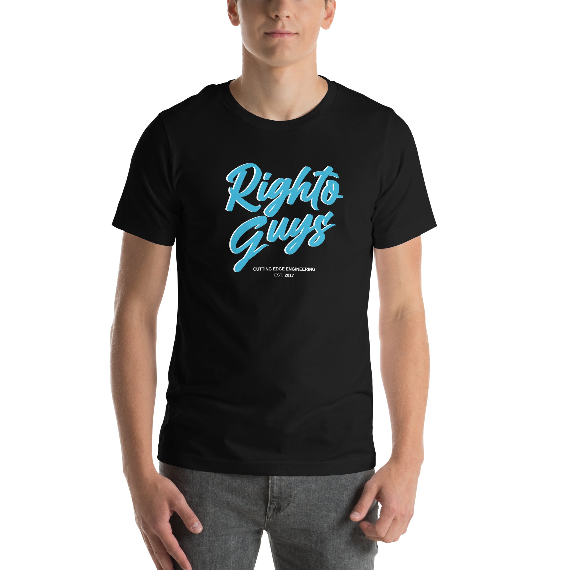 T-Shirt | Righto Guys Chest Print