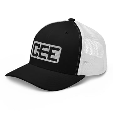 Trucker Cap | CEE Logo (Black/White)