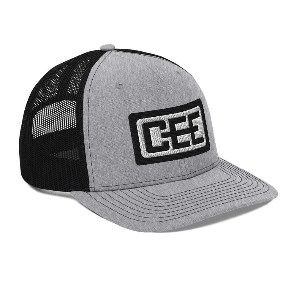 Trucker Cap | CEE Logo (Grey/Black) – CEE Shop