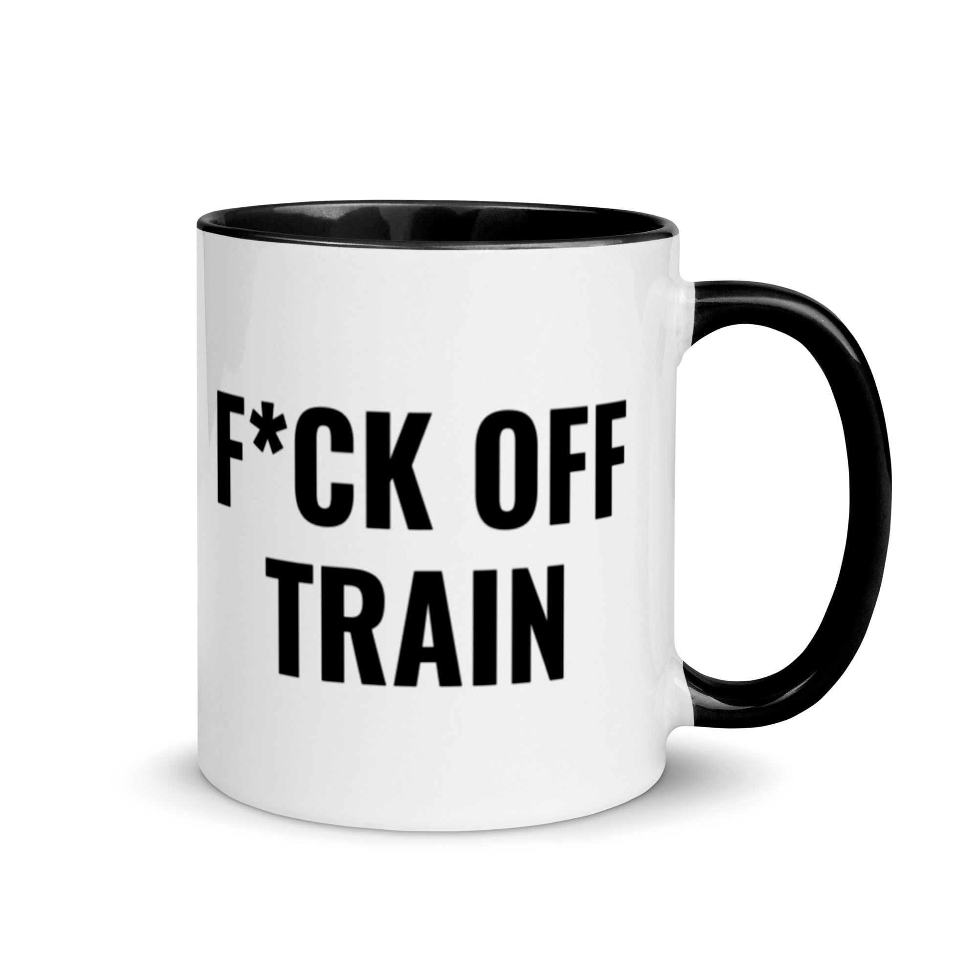 Ceramic Coffee Mug | F*CK OFF TRAIN