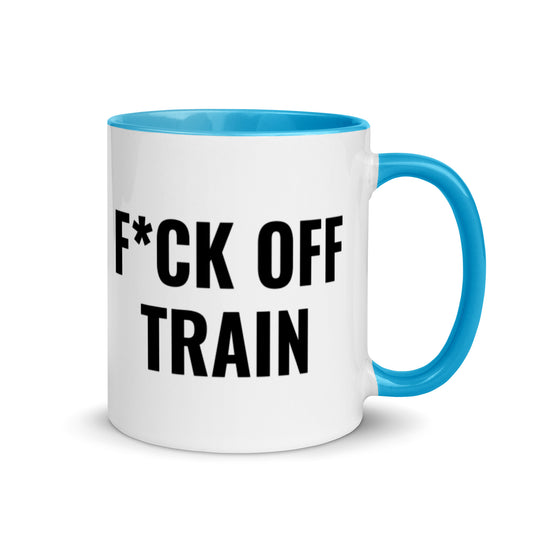 Ceramic Coffee Mug | F*CK OFF TRAIN